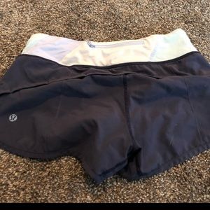Size 2 EUC lulu lemon shorts
